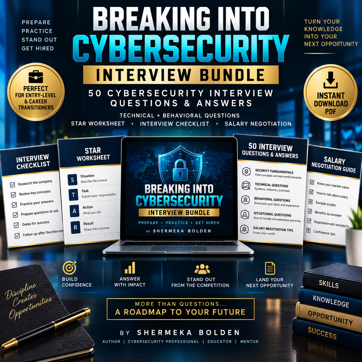 Cybersecurity Interview Bundle
